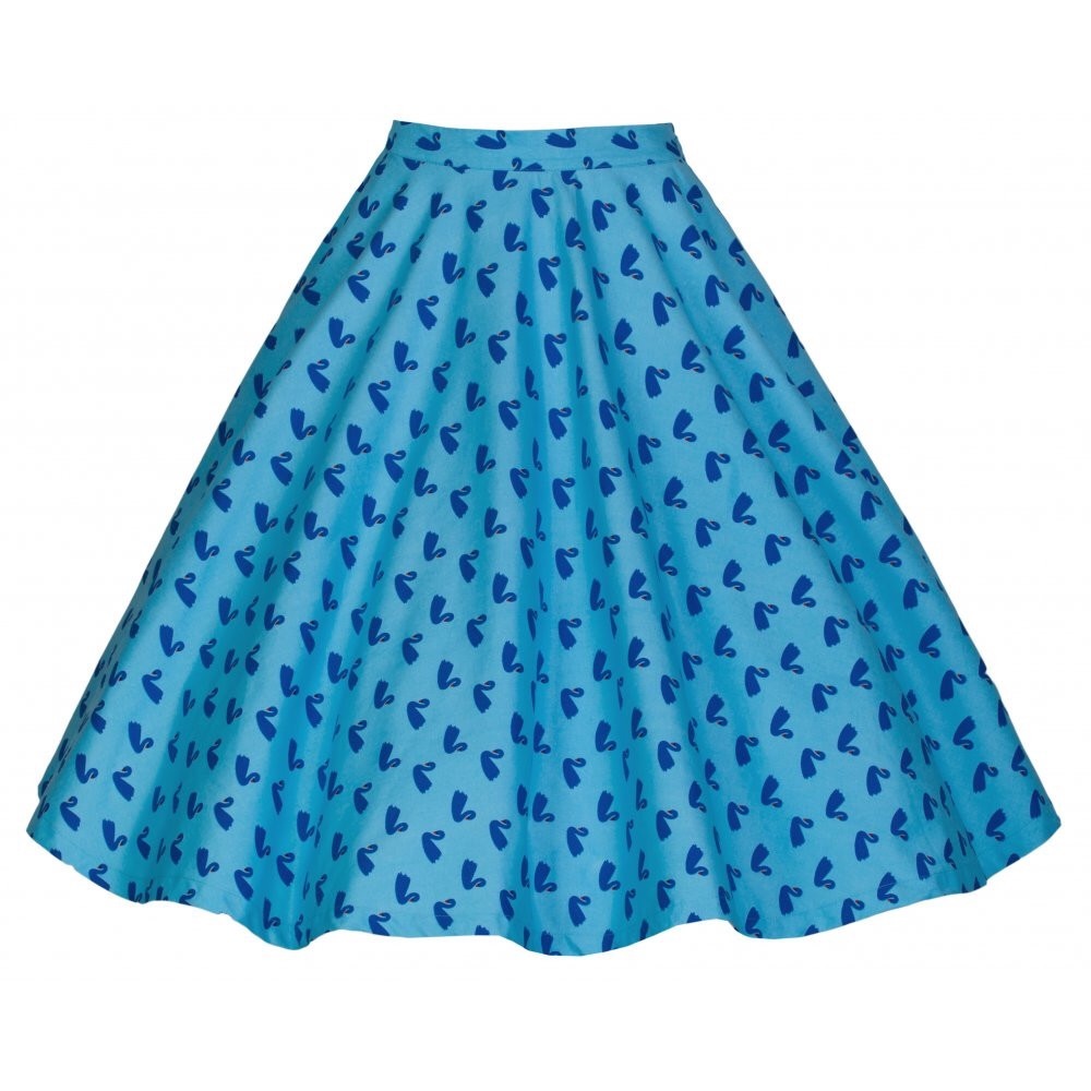 Blue Swan Circle Skirt! BNWOT 6X (20/22)
